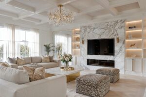 Before & After: Tastefully Glamorous Interior Design