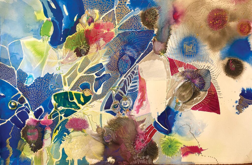 Dailininkė Laura Strauss – žurnalas „New England Home Magazine“.